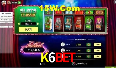 Provedores de Jogos K6Bet